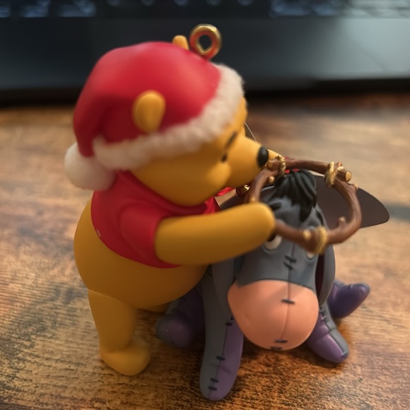 Lot of four Winnie the Pooh characters, Hallmark Christmas ornaments. ￼ - Picture 4 of 6